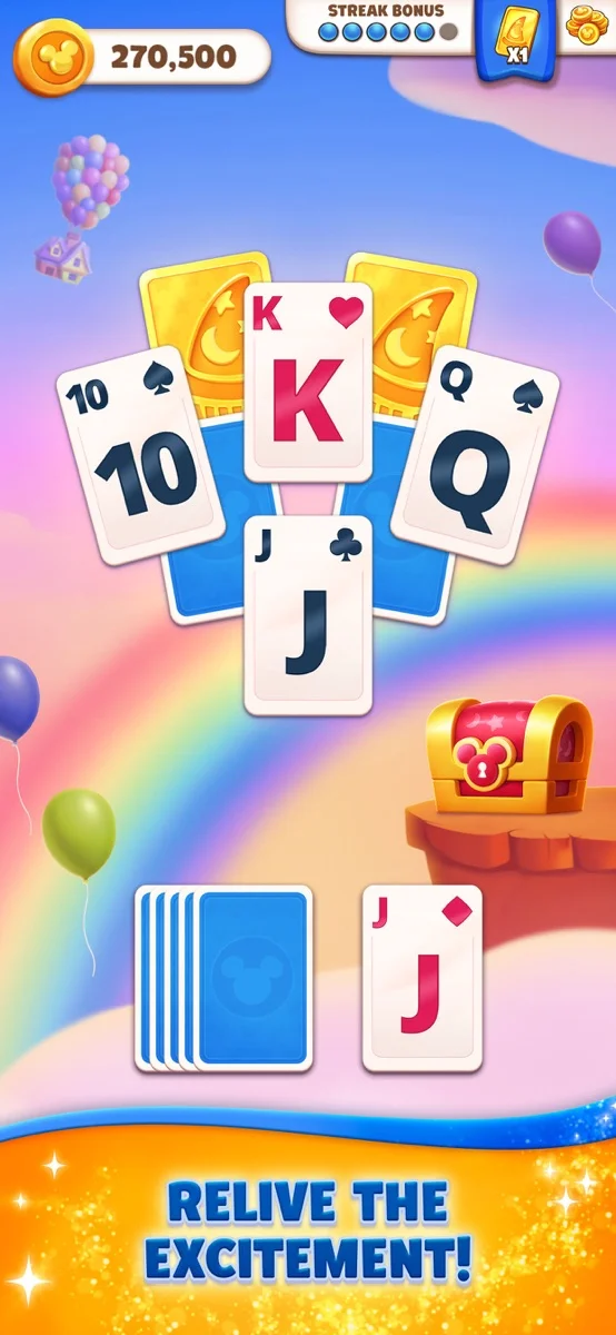 Disney Solitaire publisher promotional screenshot 1