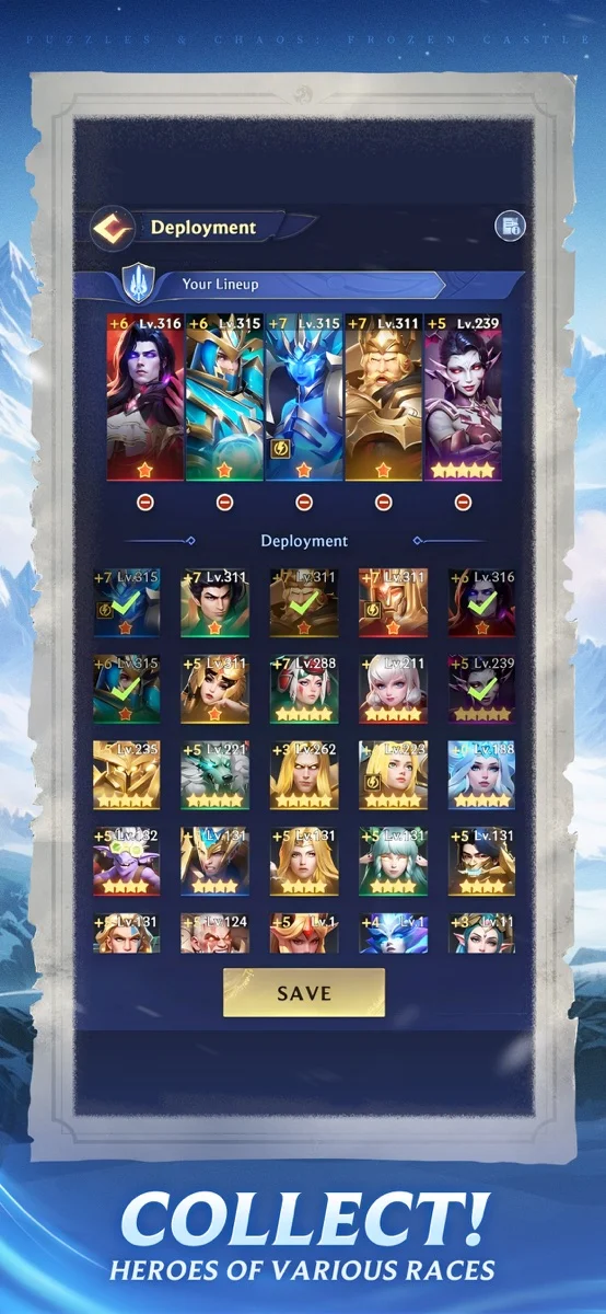 Puzzles & Chaos: Frozen Castle publisher promotional screenshot 3